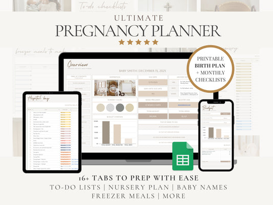 Digital Pregnancy Planner